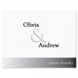 Ampersand Thank You Cards
