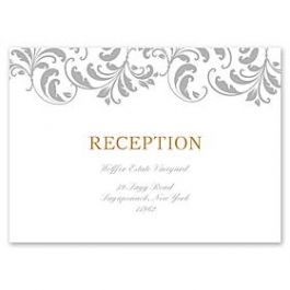 PostScript Press Wedding 121414 121372 Reception Card