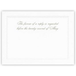 Matching Response Card