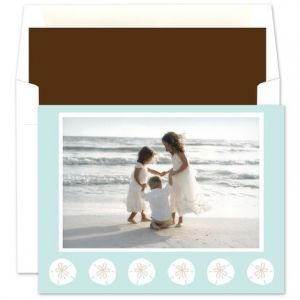 Beach Digital Photo Card