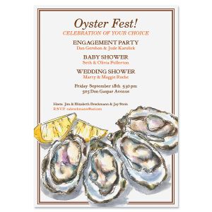 Oyster Invitation