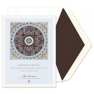 Medallion Greeting Card