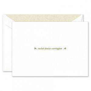 Delicate Fronds Note Card