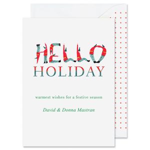 Elf Holiday Greeting Card