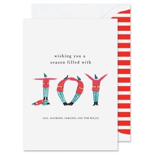 Elf Joy Greeting Card