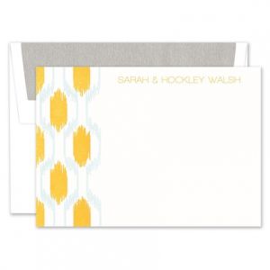 Ikat Flat Card