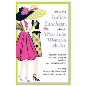 personalized wedding luncheon brunch