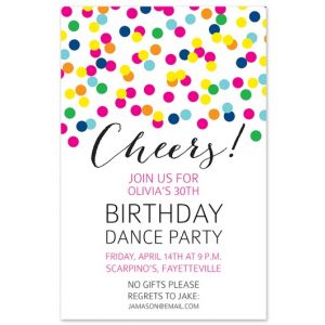 Shop Adult Birthday Invitations
