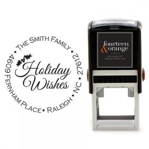 Holiday Wishes Stamp