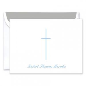 Blue Cross Note Card