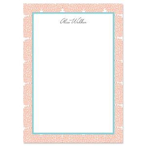 Pink Hydrangea Note Pad
