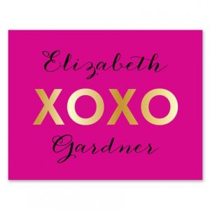 XOXO Note Card