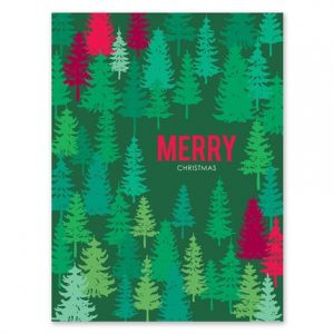 Colorful Tree Greeting Card