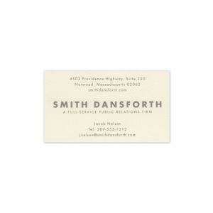 Danbury Business Card