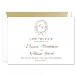 Shop Save the Date at Fine Stationery