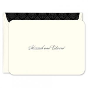 personalized note cards embossed note card bed bath beyond business note cards