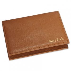 Brown Business Card Case