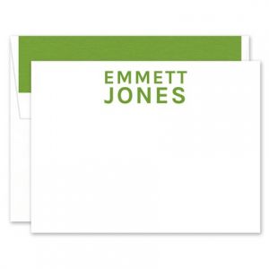 Simple White Flat Card