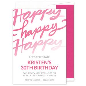 Happy Day Invitation