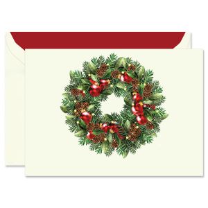 Classic Wreath Greeting Card
