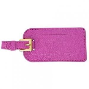 Orchid Luggage Tag