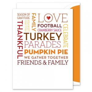 Turkey Greeting Card