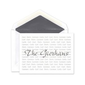 All in the Family Note Card
