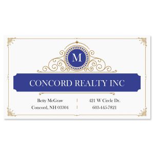 Initial Branding Business Cards