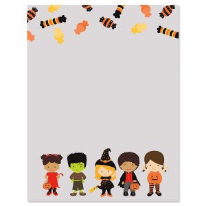 Trick or Treat Letter Papers