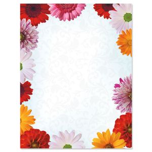 Daisies Letter Papers