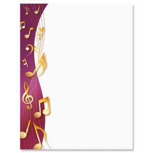 Sheet Music Letter Papers