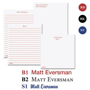 Primary Note Pad Sets