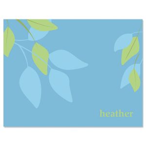 Sage Advice Note Cards-Blue Green-609065B