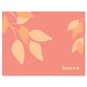 Sage Advice Note Cards-Red Orange-609065C