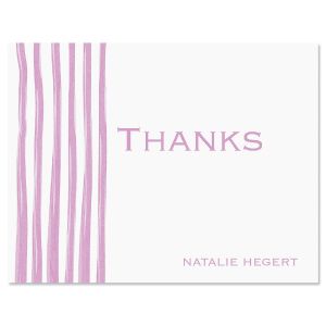 Sheer Delight Thank You Cards-Lavender-609279A
