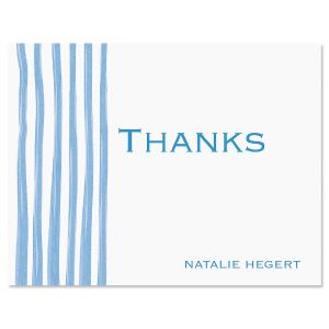 Sheer Delight Thank You Cards-Blue-609279B