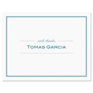 Refined Thank You Cards-Blue-609291A