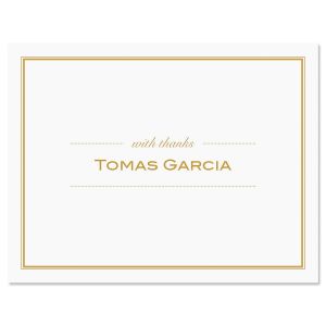 Refined Thank You Cards-Brown-609291B
