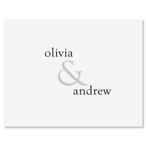 Ampersand Note Cards