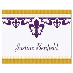 Fleur De Lis Note Cards