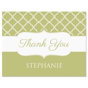 Renaissance Thank You Cards-Olive-613875C