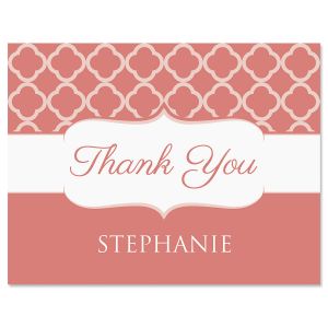 Renaissance Thank You Cards-Coral-613875D