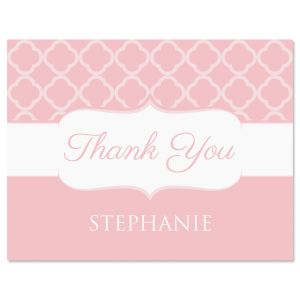 Renaissance Thank You Cards-Pink-613875E