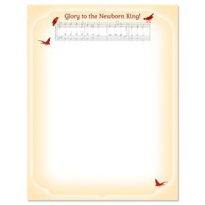 Musical Carol Letter Papers