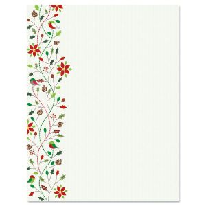 Holiday Twist Letter Papers