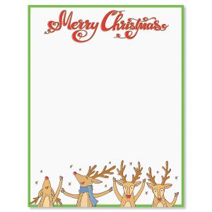 Reindeer Letter Papers