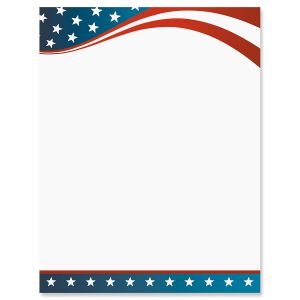 Patriotic Letter Papers