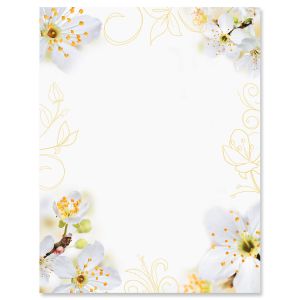 Floral Letter Papers
