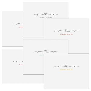 Precious Name Personalized Note Cards