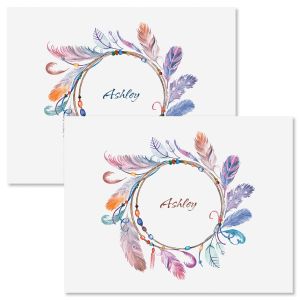 Sacred Watercolor Wreath Note Cards